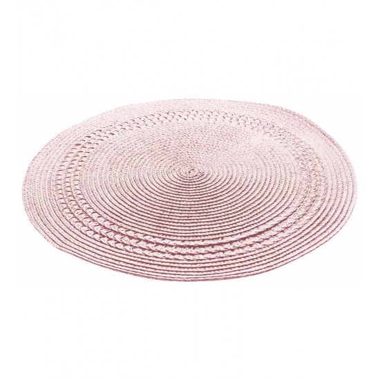 Lugar Americano 37cm Pink Poliéster